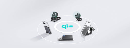 INIU Qi 2 wireless charging