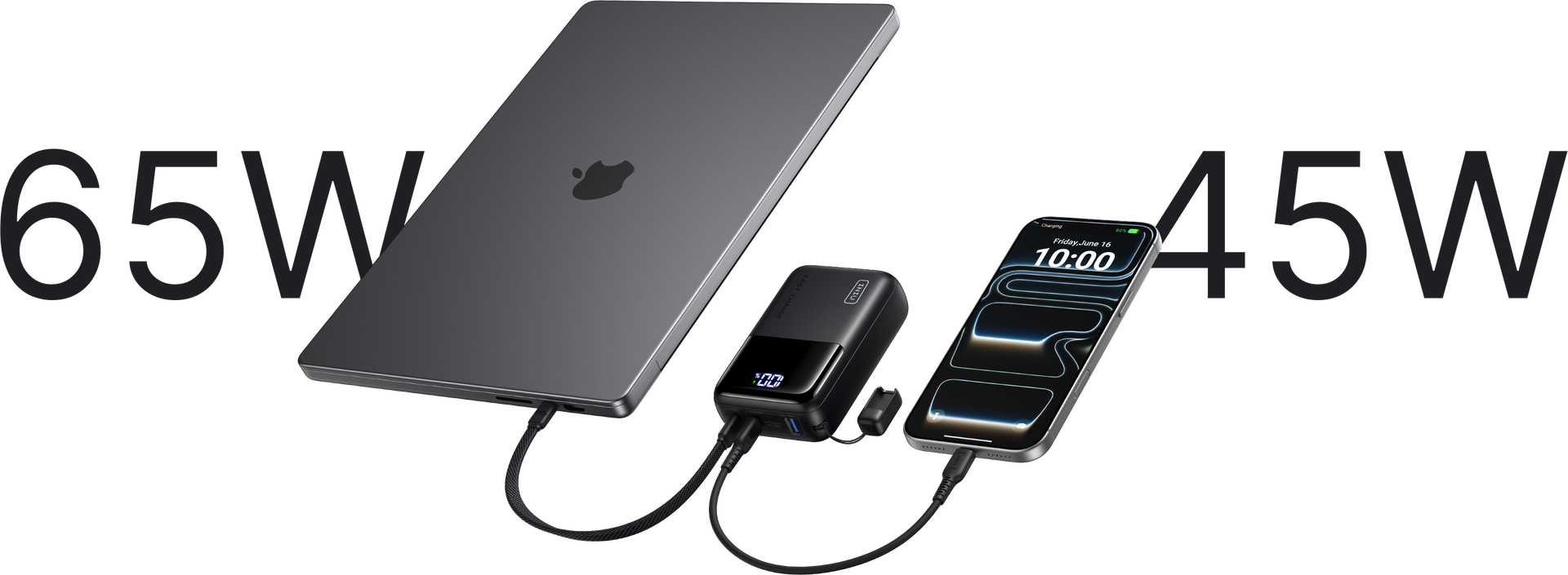 Fast Charge Laptop & Phone at Once