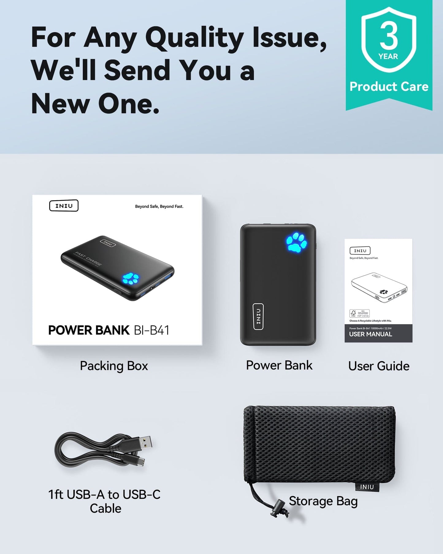 INIU P41-E1 Power Bank