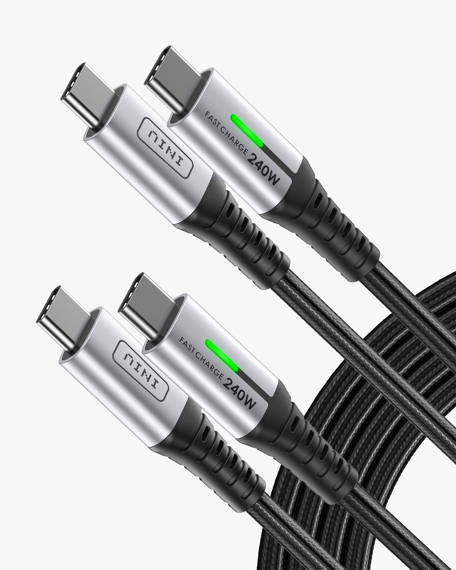 Cable USB C a USB C, tipo C a tipo C, [paquete de 2 unidades de 60 pies],  cable de carga rápida de 6…Ver más Cable USB C a USB C, tipo C a tipo C