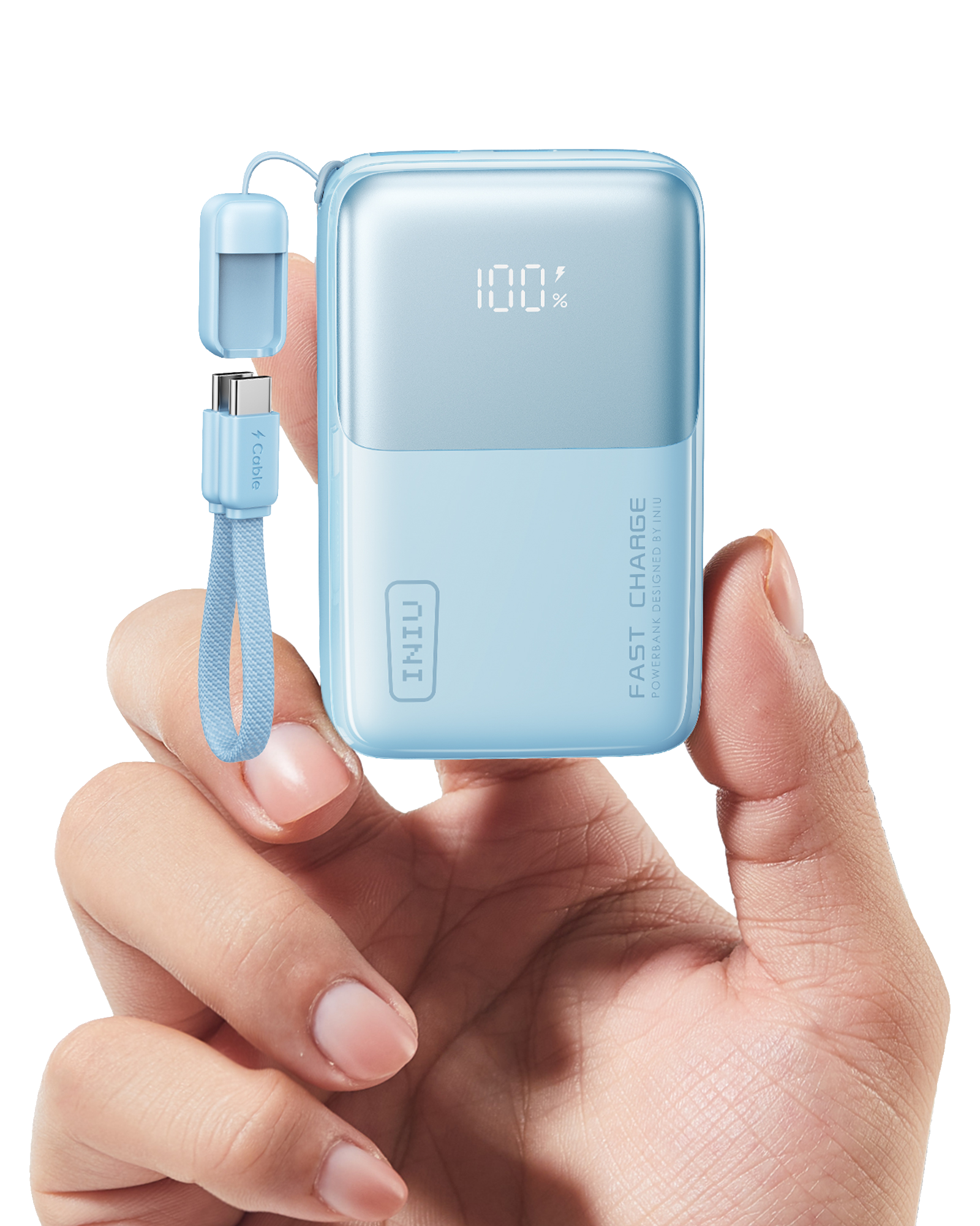 INIU Pocket Rocket P50 最小的 10000mAh 行動電源