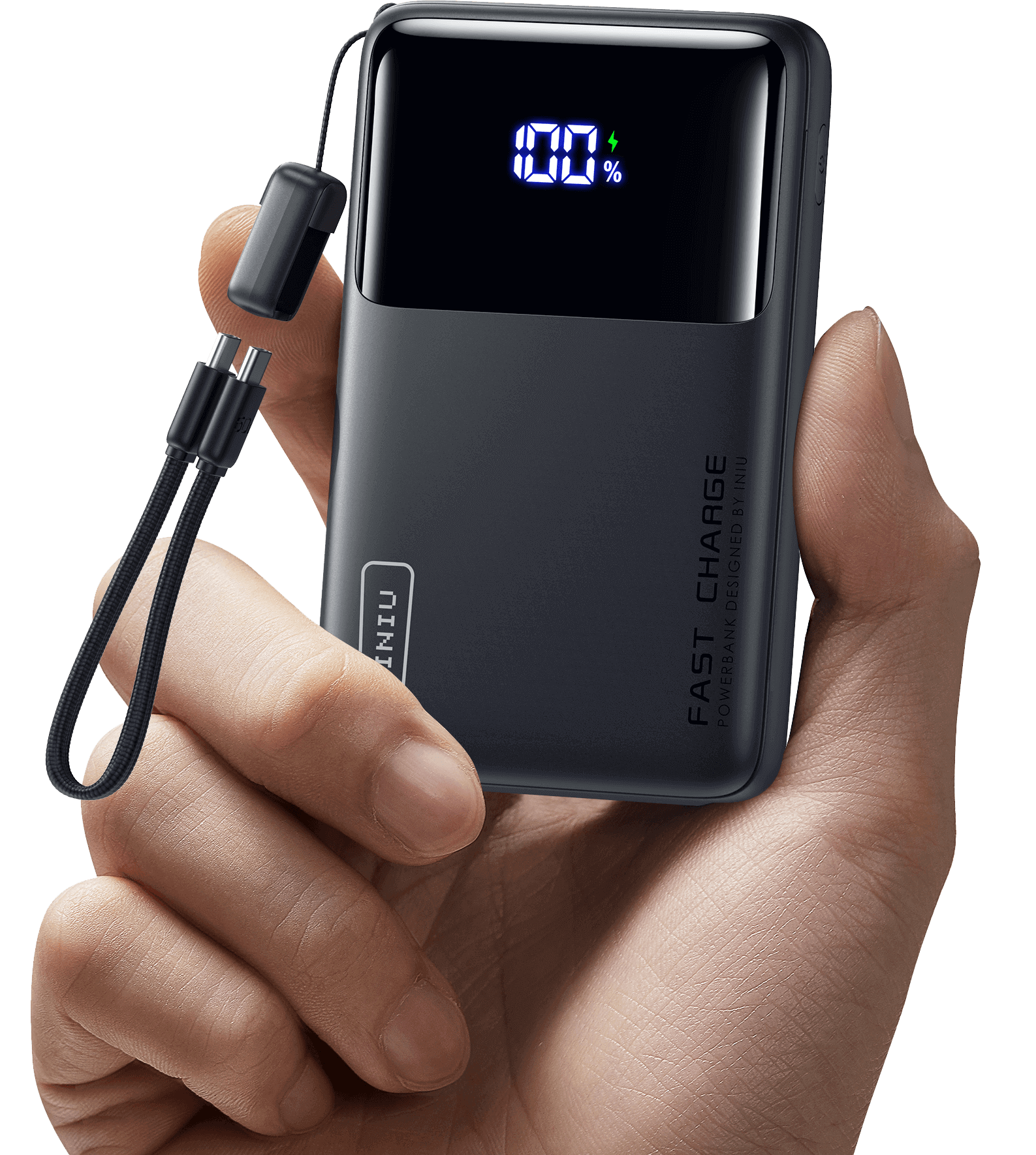 Batterie externe INIU Carry P55-E2 Slim 45 W 10 000 mAh