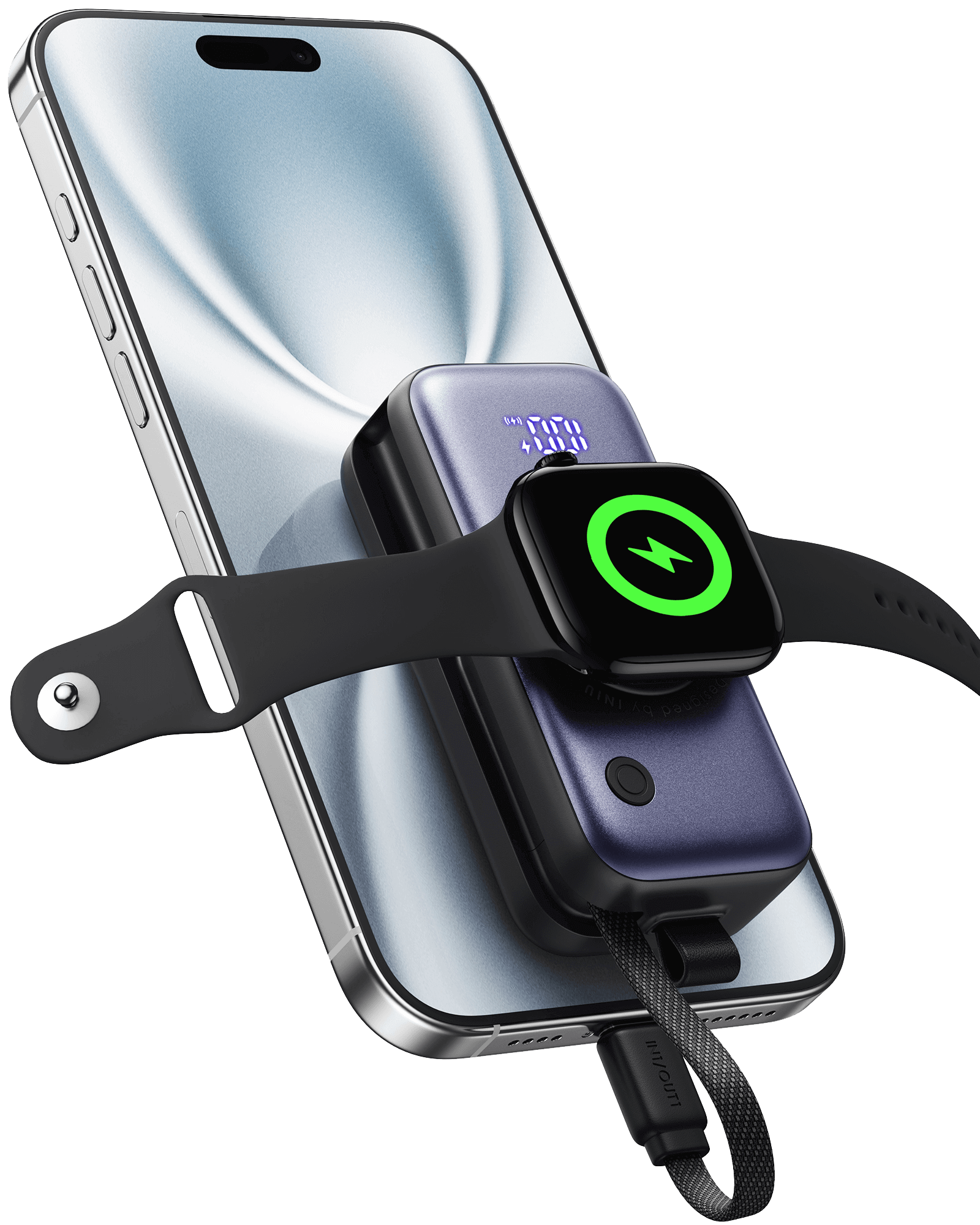 Batterie externe INIU SnapGo P81-E1 pour iWatch 5 W 5 000 mAh