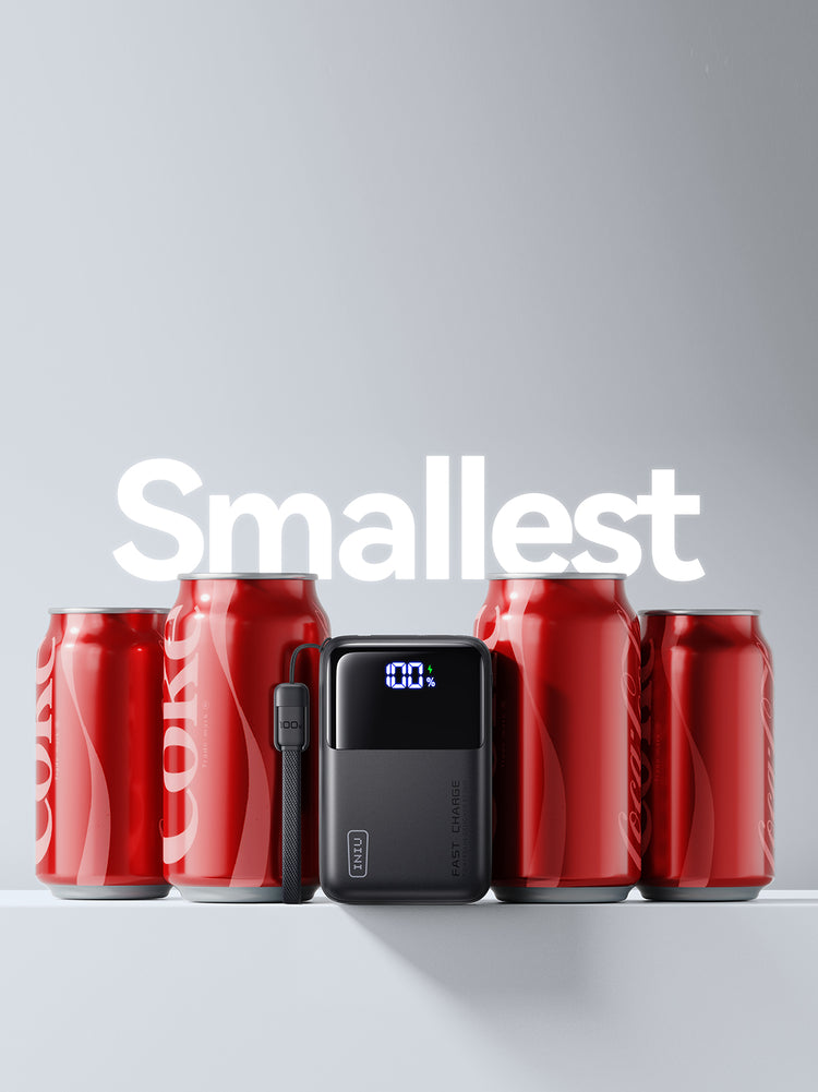 Smallest 25000mAh 100W