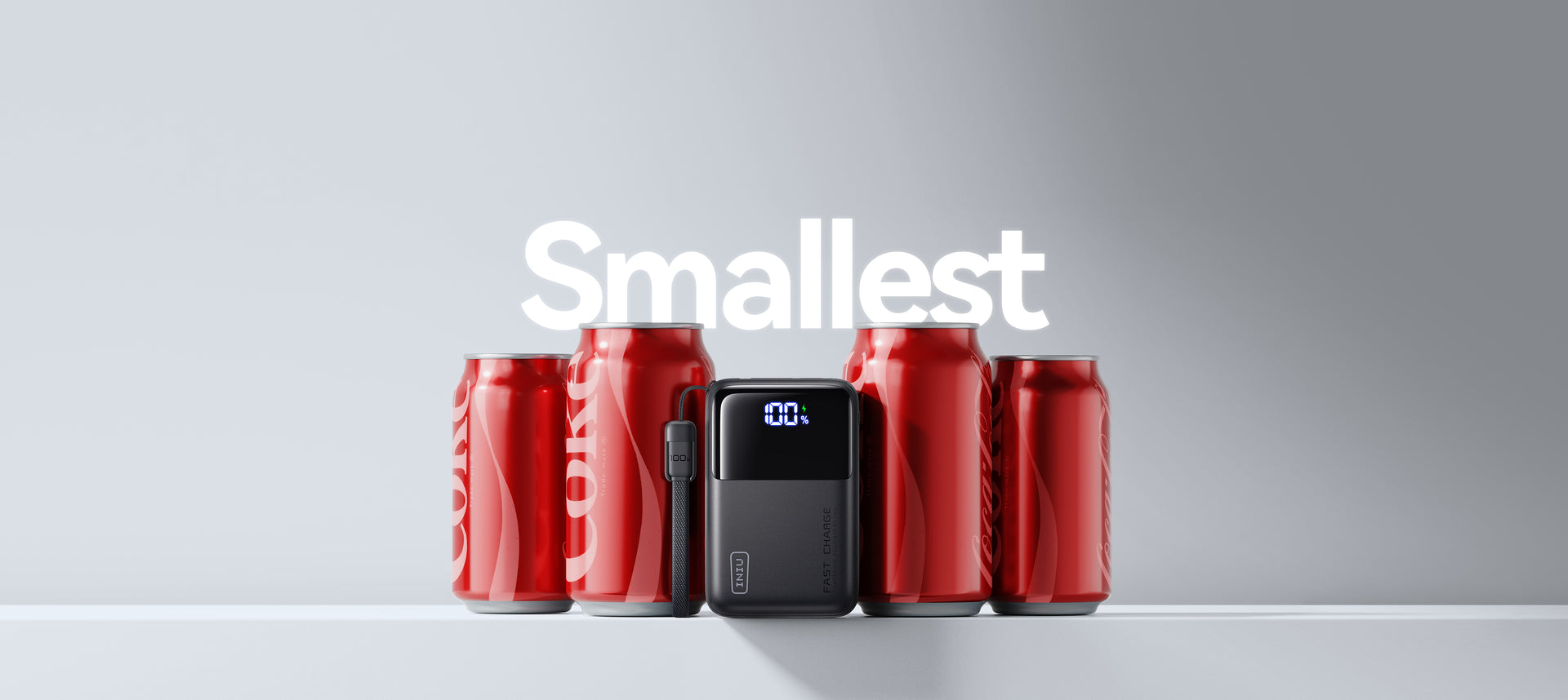 Smallest 25000mAh 100W