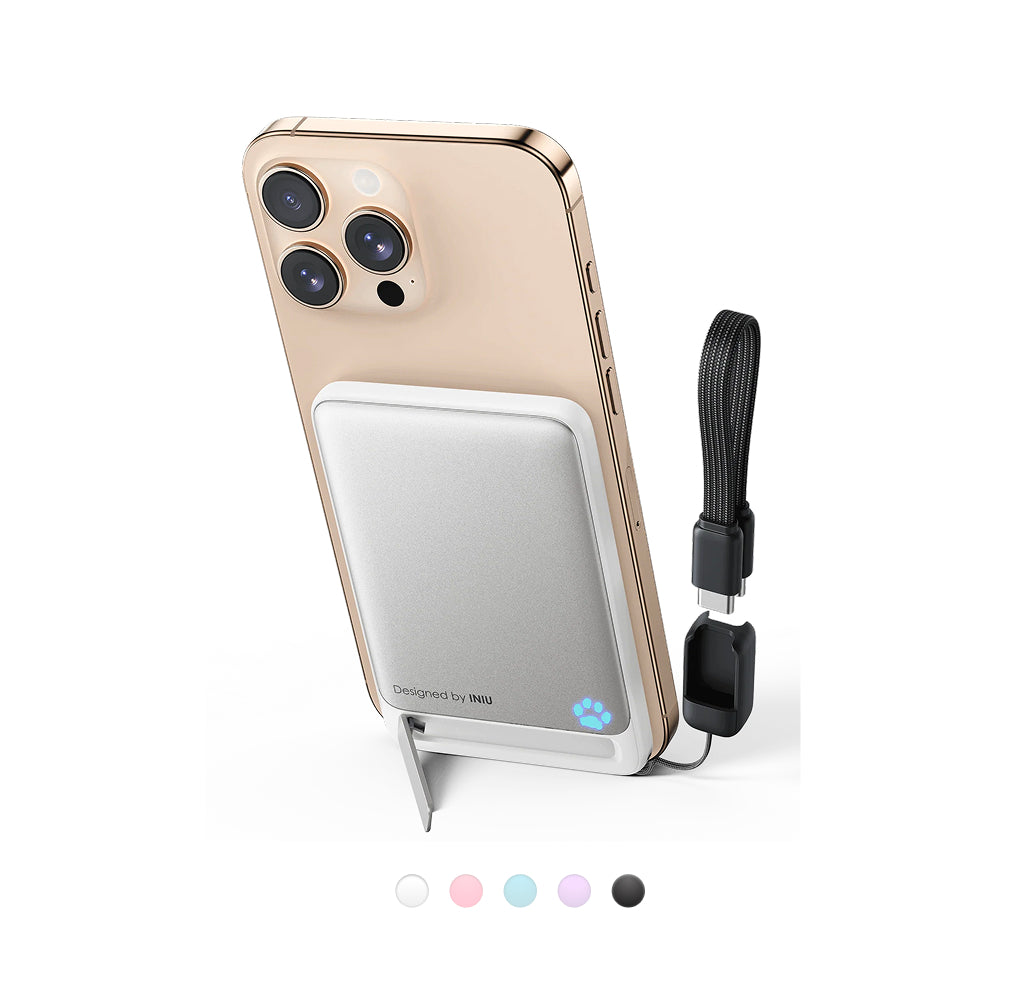 INIU SnapGo P71-E1 Wireless Charger Qi2 15W 5,000mAh