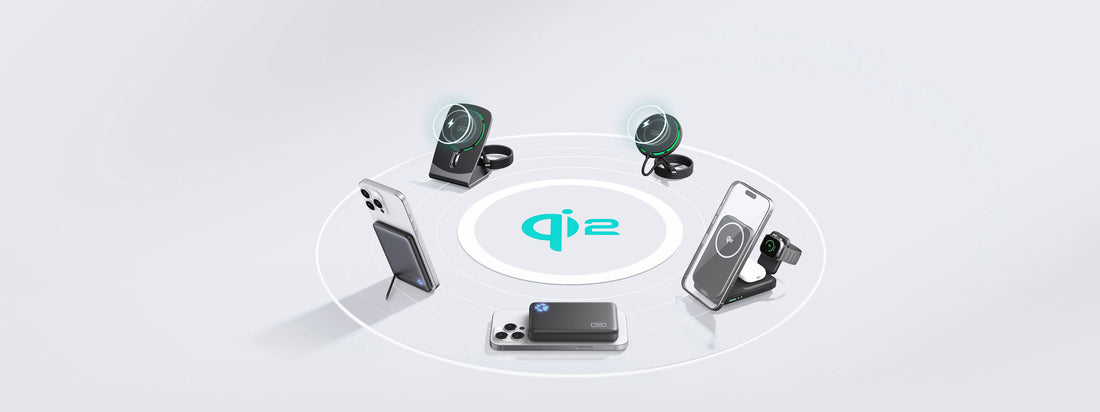 INIU Qi 2 wireless charging