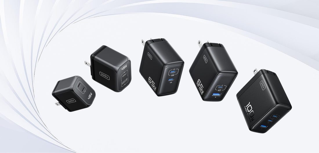INIU fast charging GaN chargers