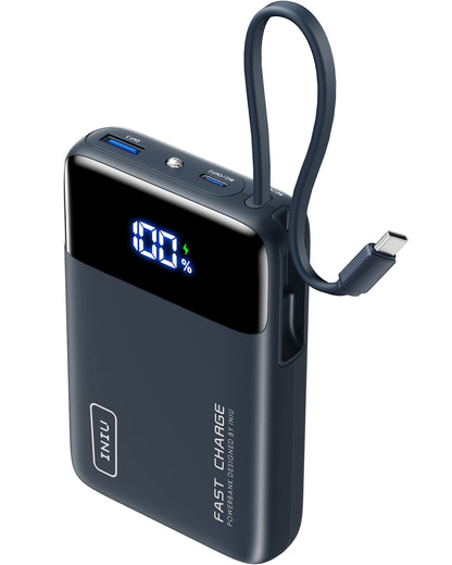 INIUキャリーP51L-E1 パワーバンク 22.5W 20000mAh
