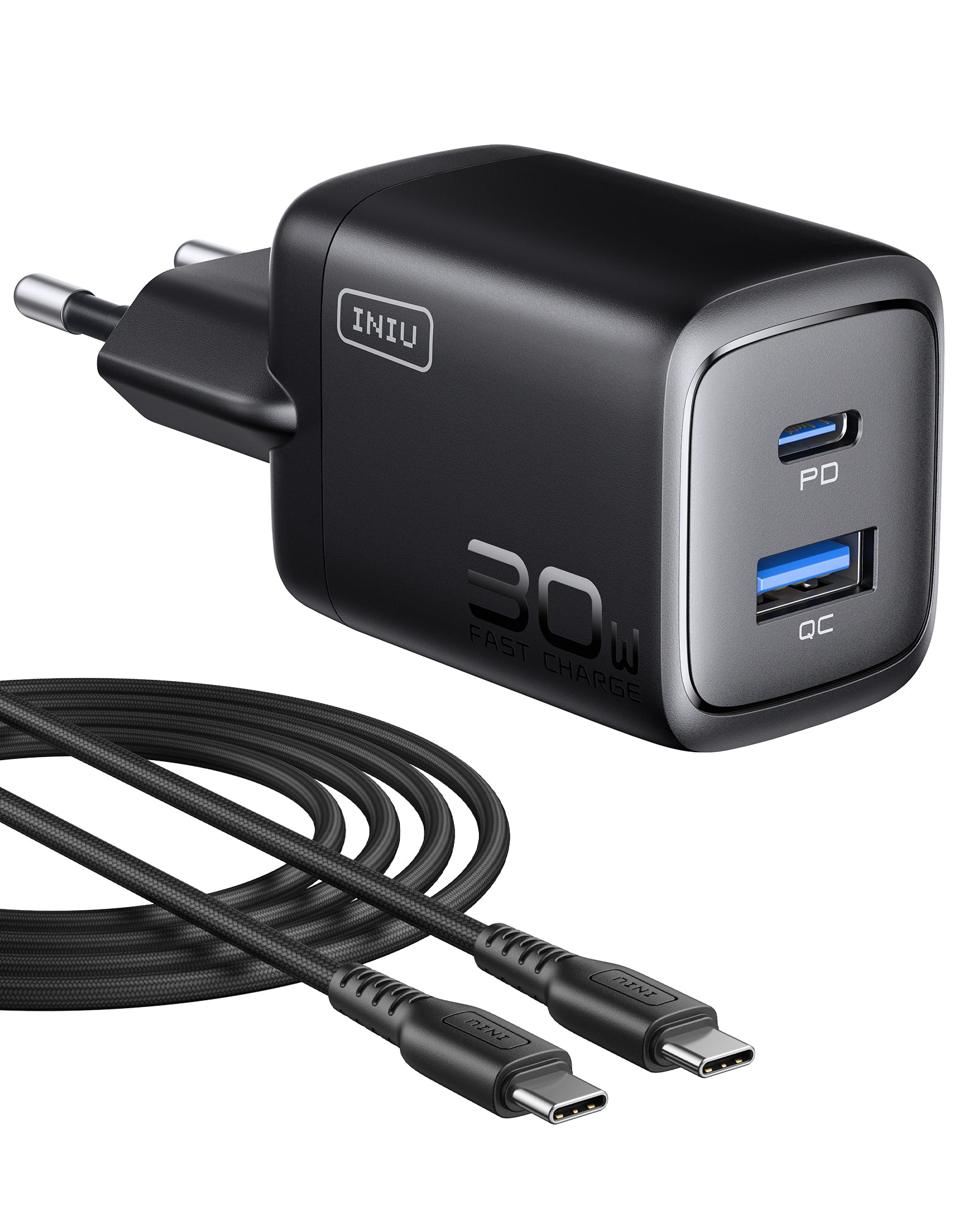 [New] INIU A12-E1 Dual Port Charger 30W