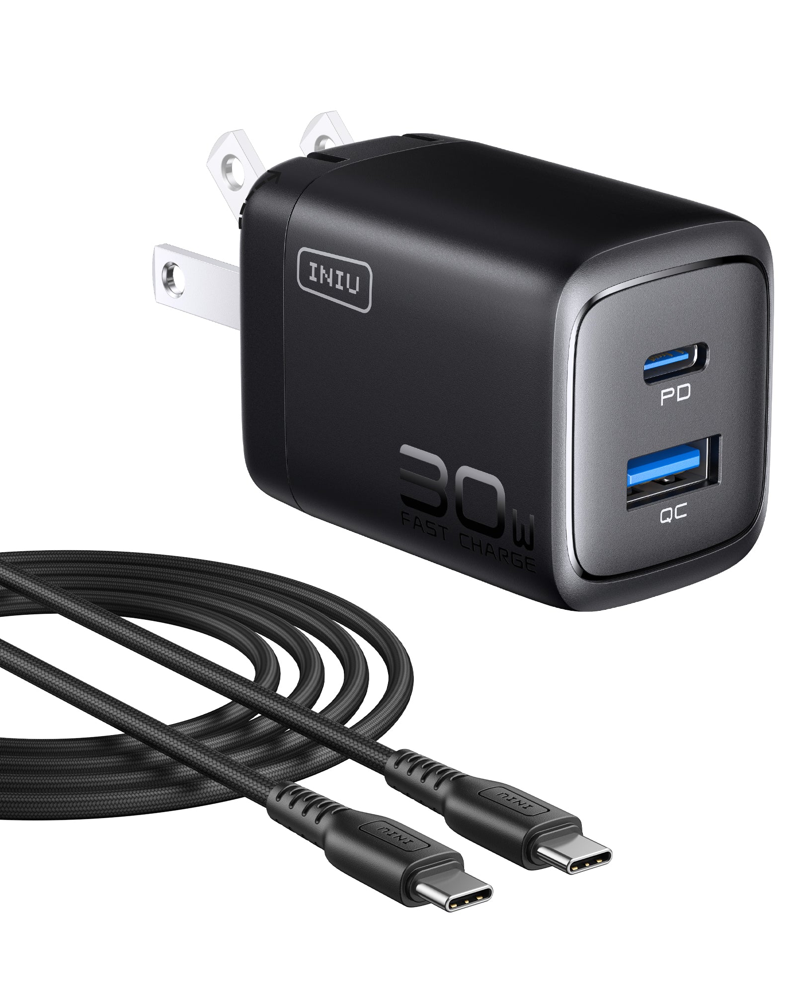 [New] INIU A12-E1 Dual Port Charger 30W