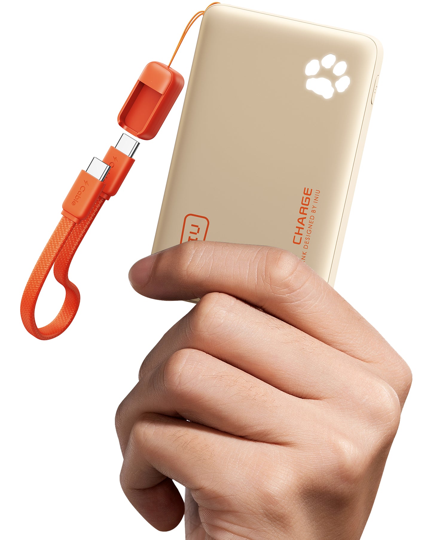 INIU Powerbank Pawsible P41, szybkie ładowanie, 45 W, 10000 mAh