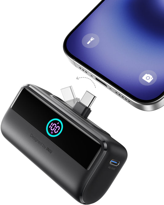 INIU Power Bank P45-E1 Czarny