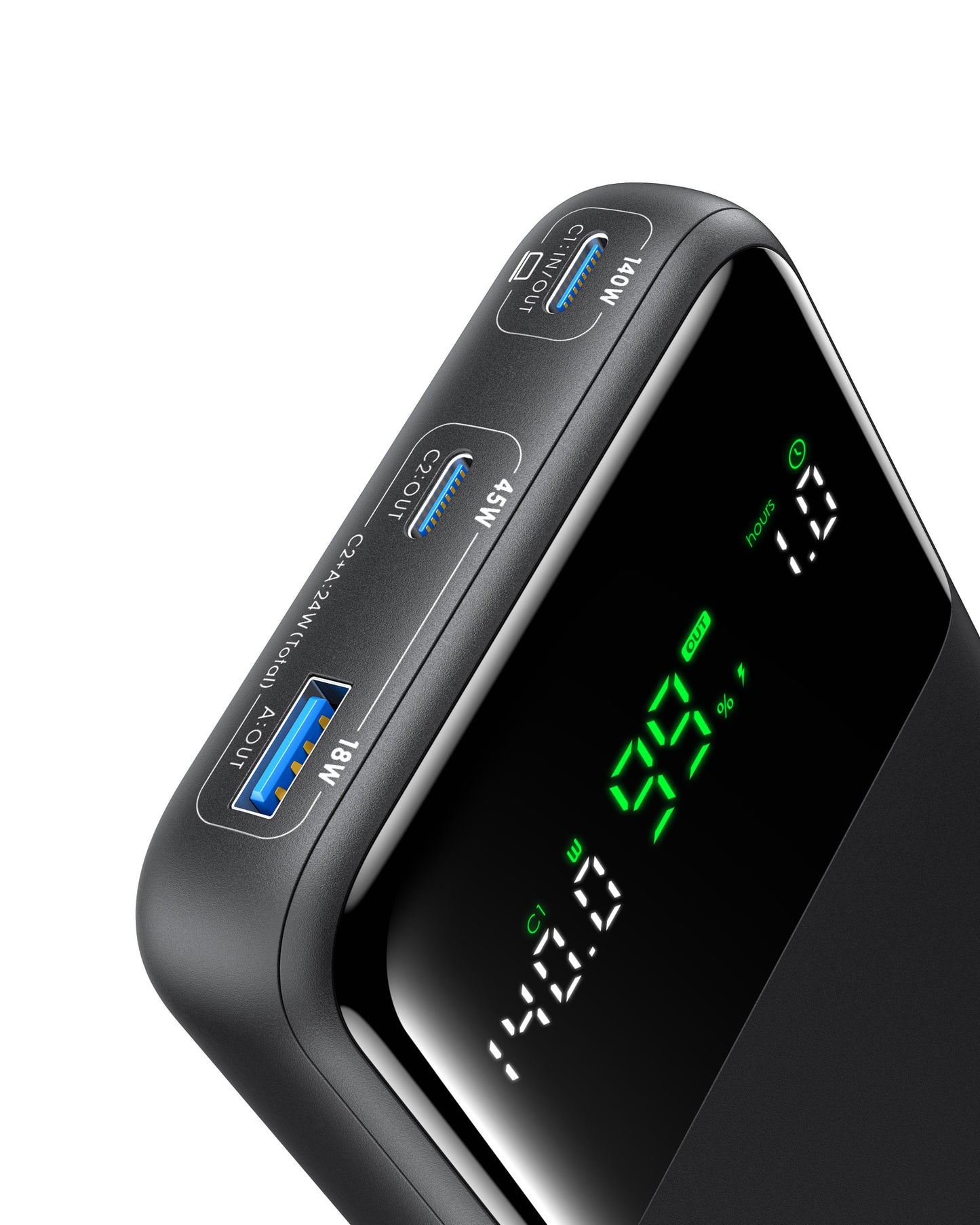 Banco de energía INIU Cougar P64-E1, el más rápido, 140 W, 25 000 mAh