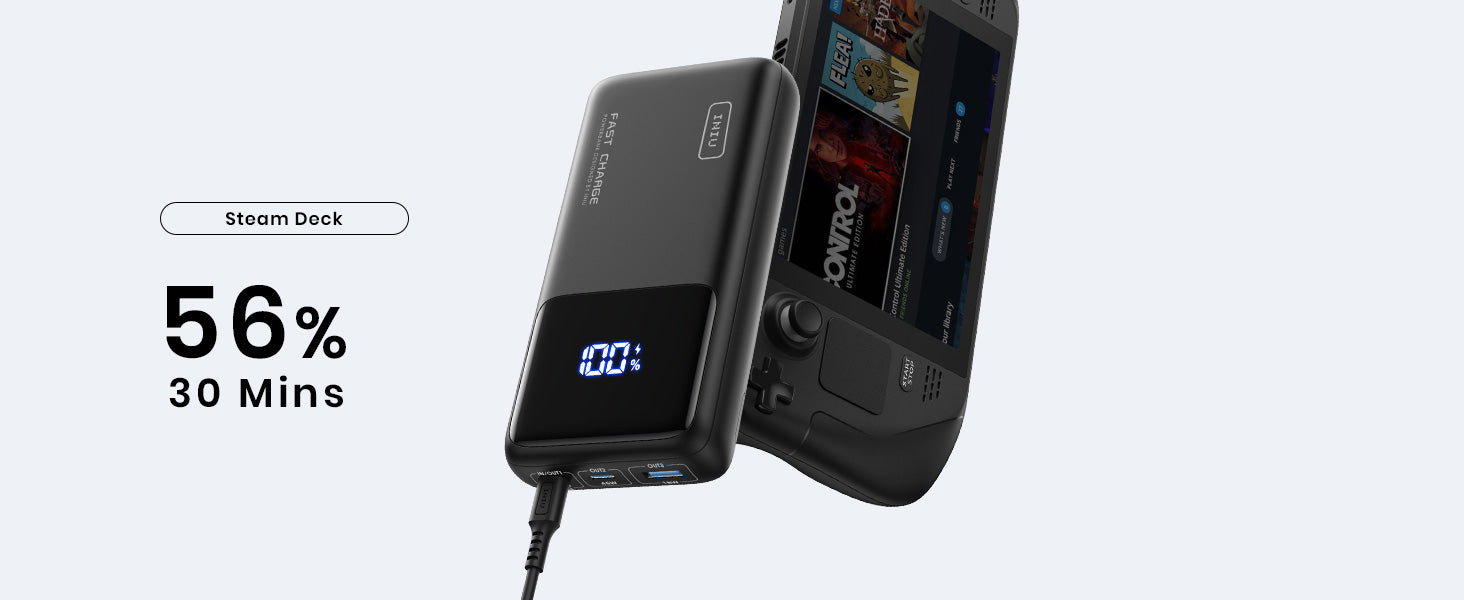 INIU Power Bank B63 100W (25000mAh) | Portable Charger for