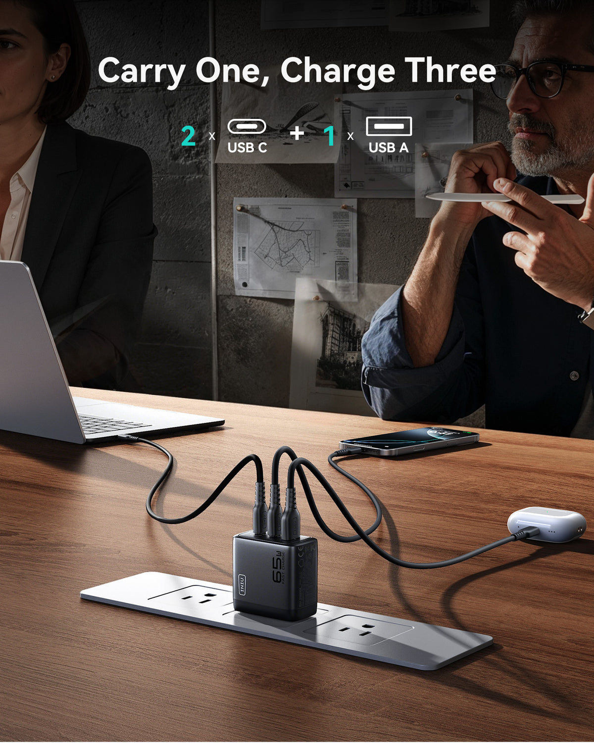 INIU クーガーA21 65W GaN充電器