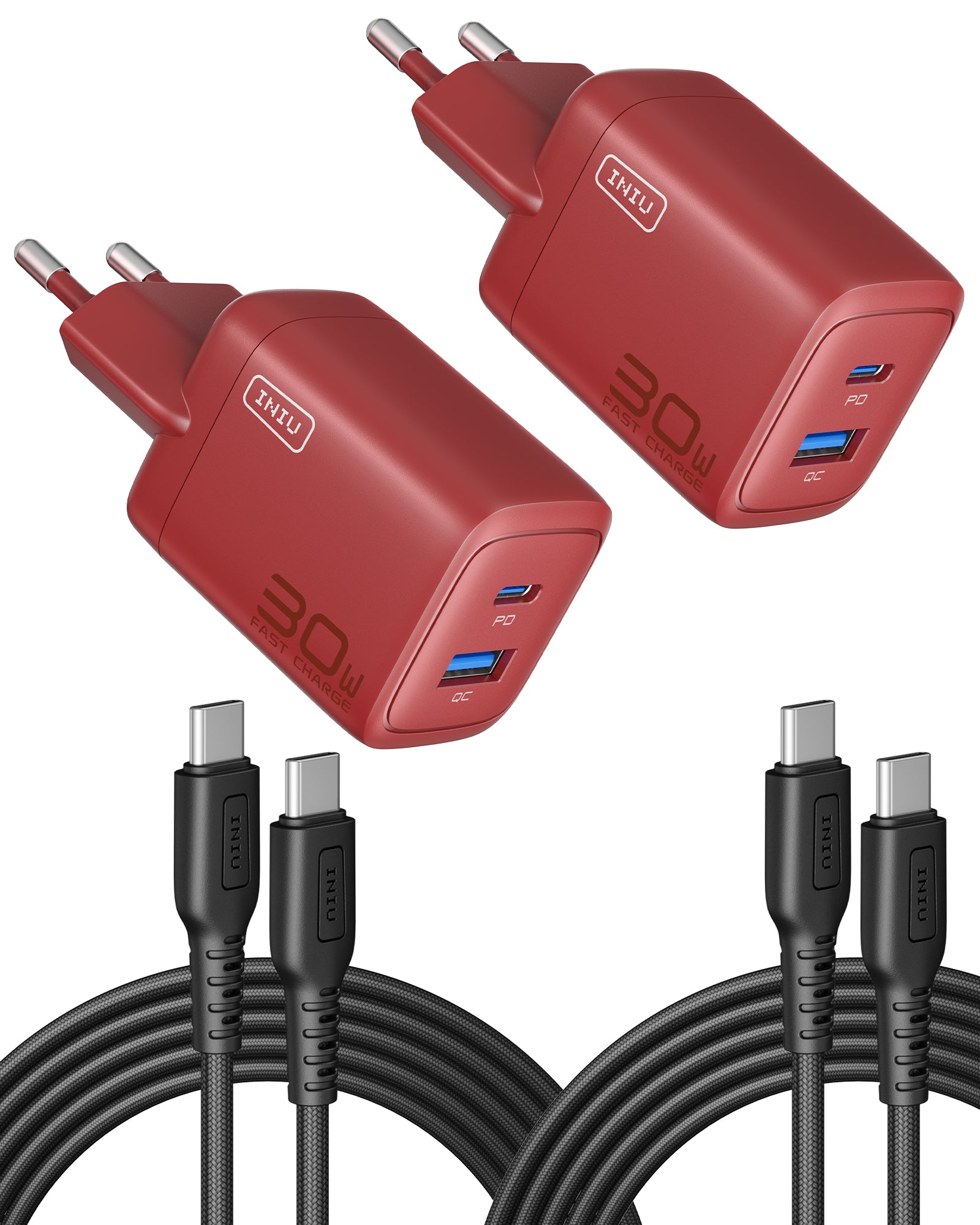 [New] INIU A12-E1 Dual Port Charger 30W