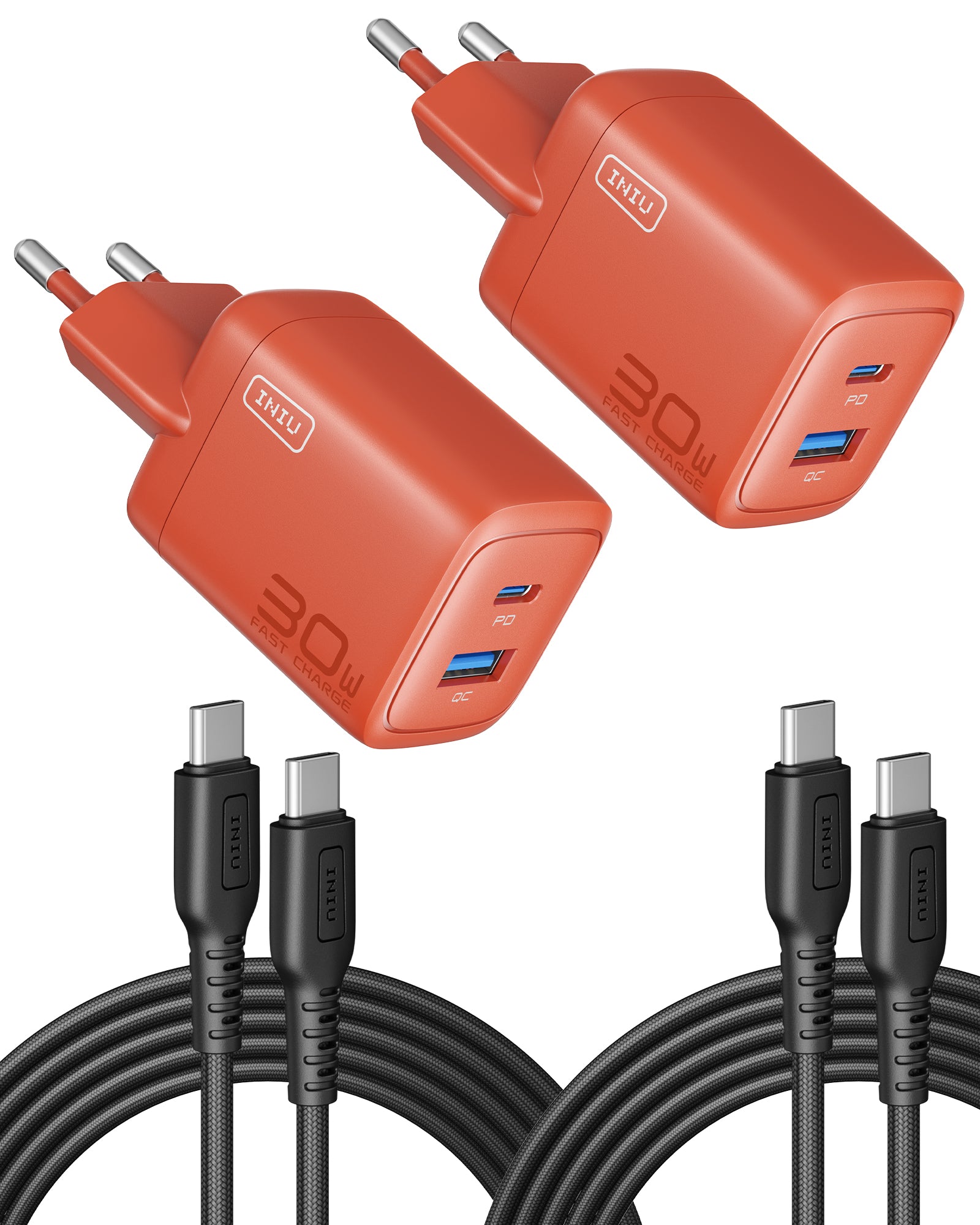 [New] INIU A12-E1 Dual Port Charger 30W