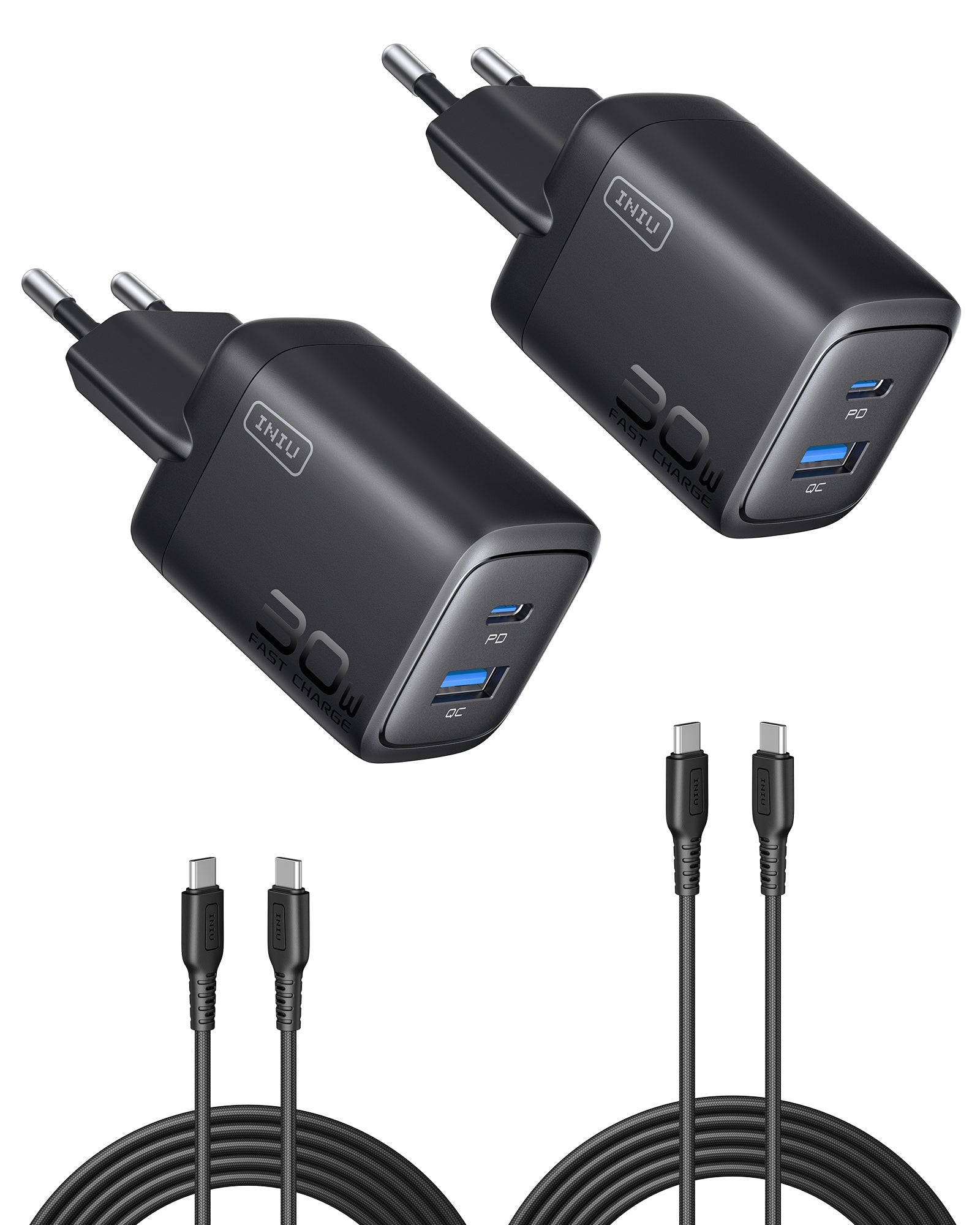 [New] INIU A12-E1 Dual Port Charger 30W