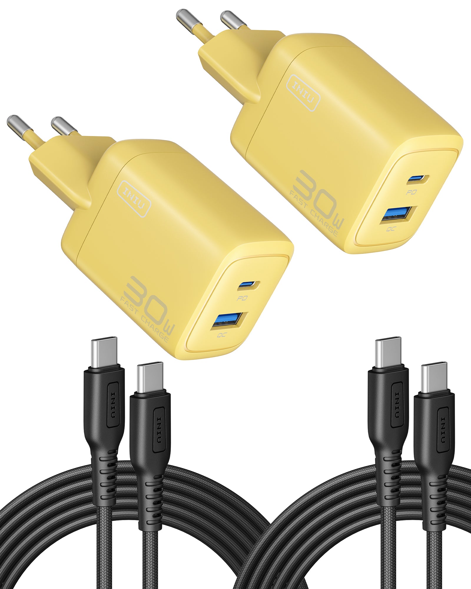[New] INIU A12-E1 Dual Port Charger 30W