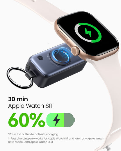 INIU Banco de energía SnapGo P81 para iWatch de 5 W y 5000 mAh