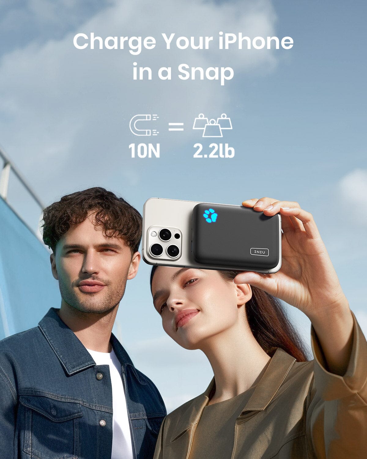 INIU B43 MagSafe 10000mAh 小型行動電源