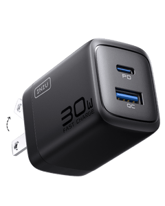 INIU 30W dual port fast charger for phones, Black Friday deal on fast chargers and tech gifts.