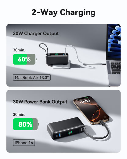 INIU Multi P21 Power Bank 30W 10000mAh