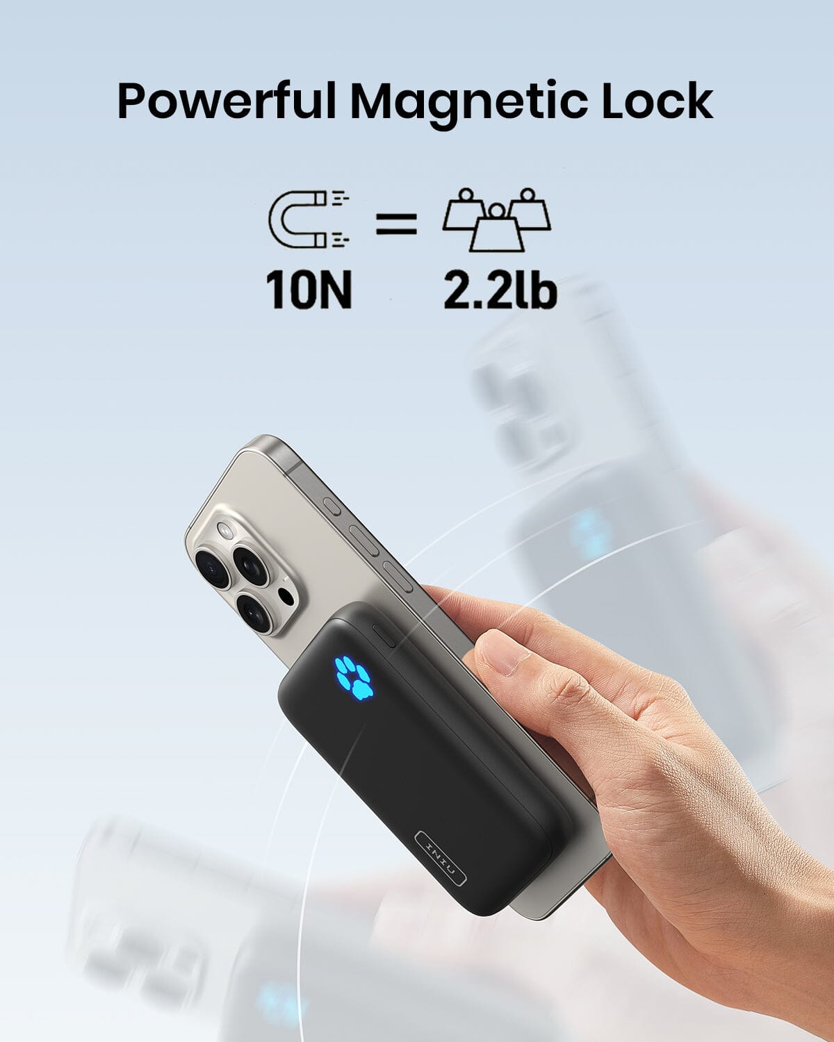 INIU B43 MagSafe 10000mAh 小型行動電源