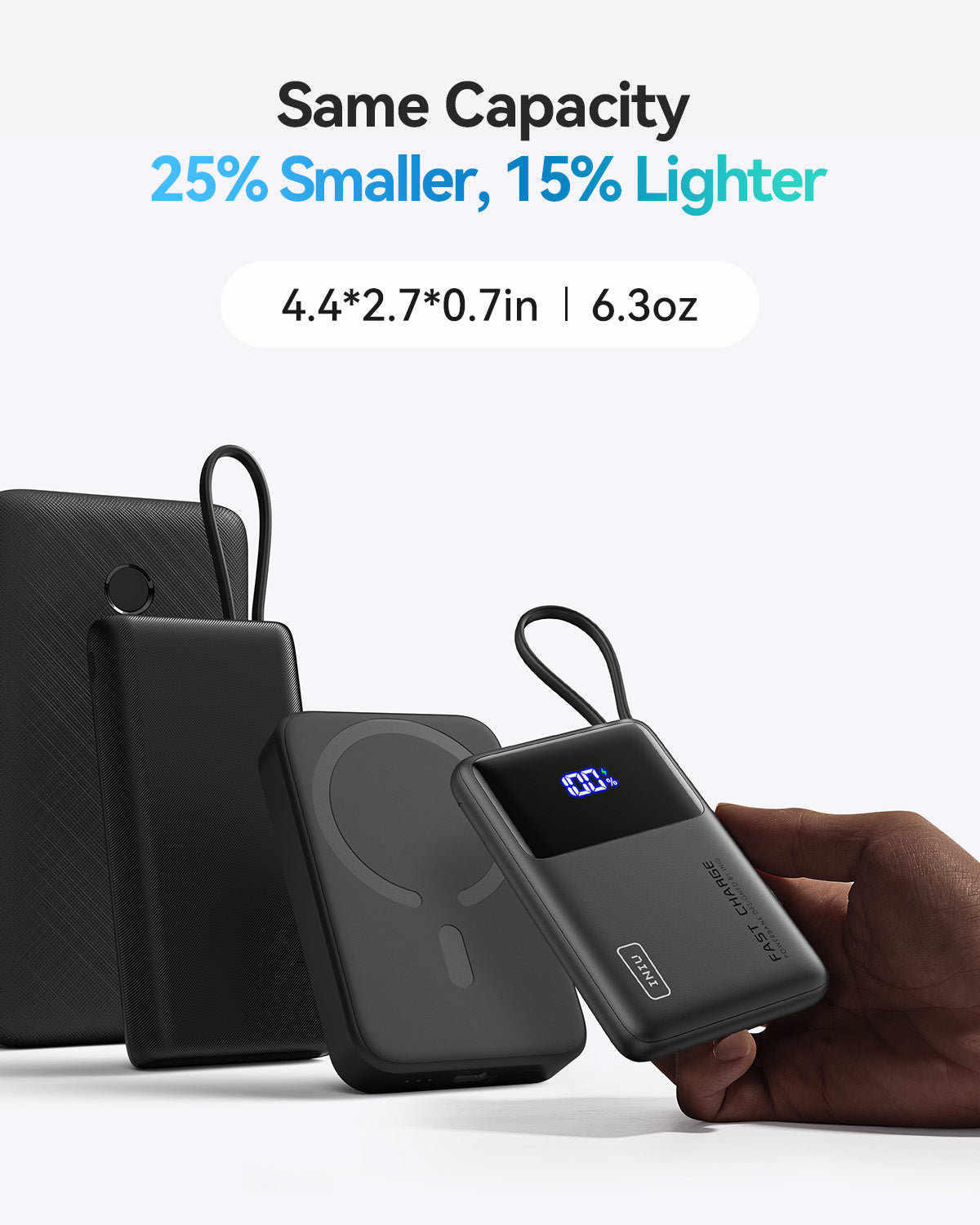 INIU Carry P61L-E1 Power Bank 20W 10000mAh