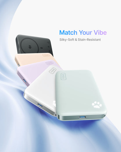 INIU Batería externa magnética SnapGo P771 Qi2.2 de 25 W | 10000 mAh