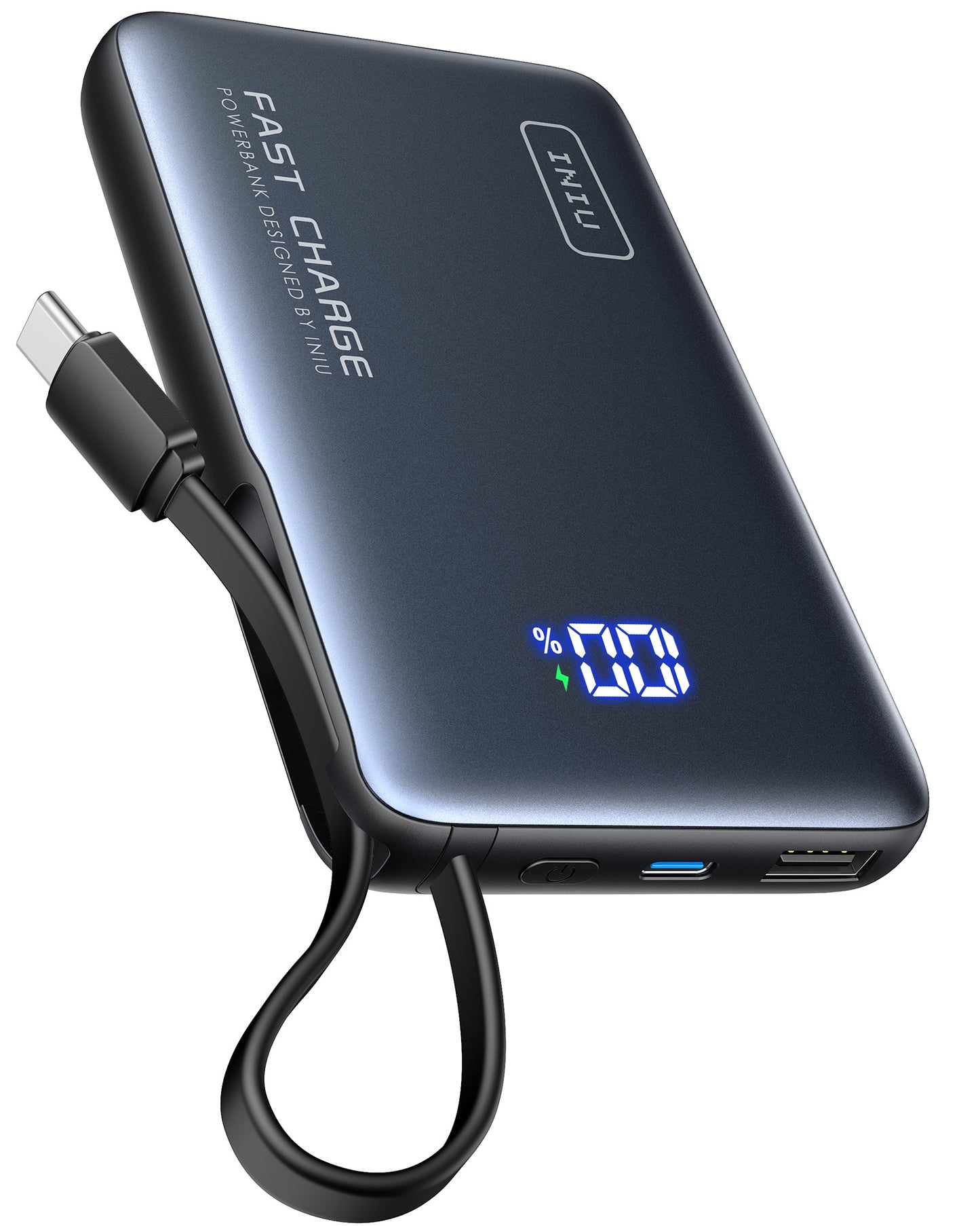 INIU Chargeur portable, batterie externe compacte 10 000 mAh PD 20 W