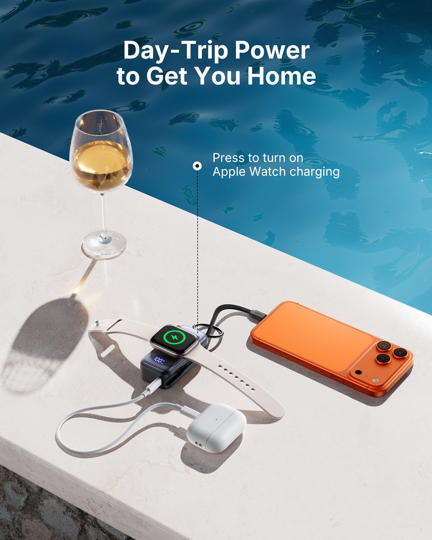 INIU SnapGo P81 Power Bank for iWatch 5W 5,000mAh