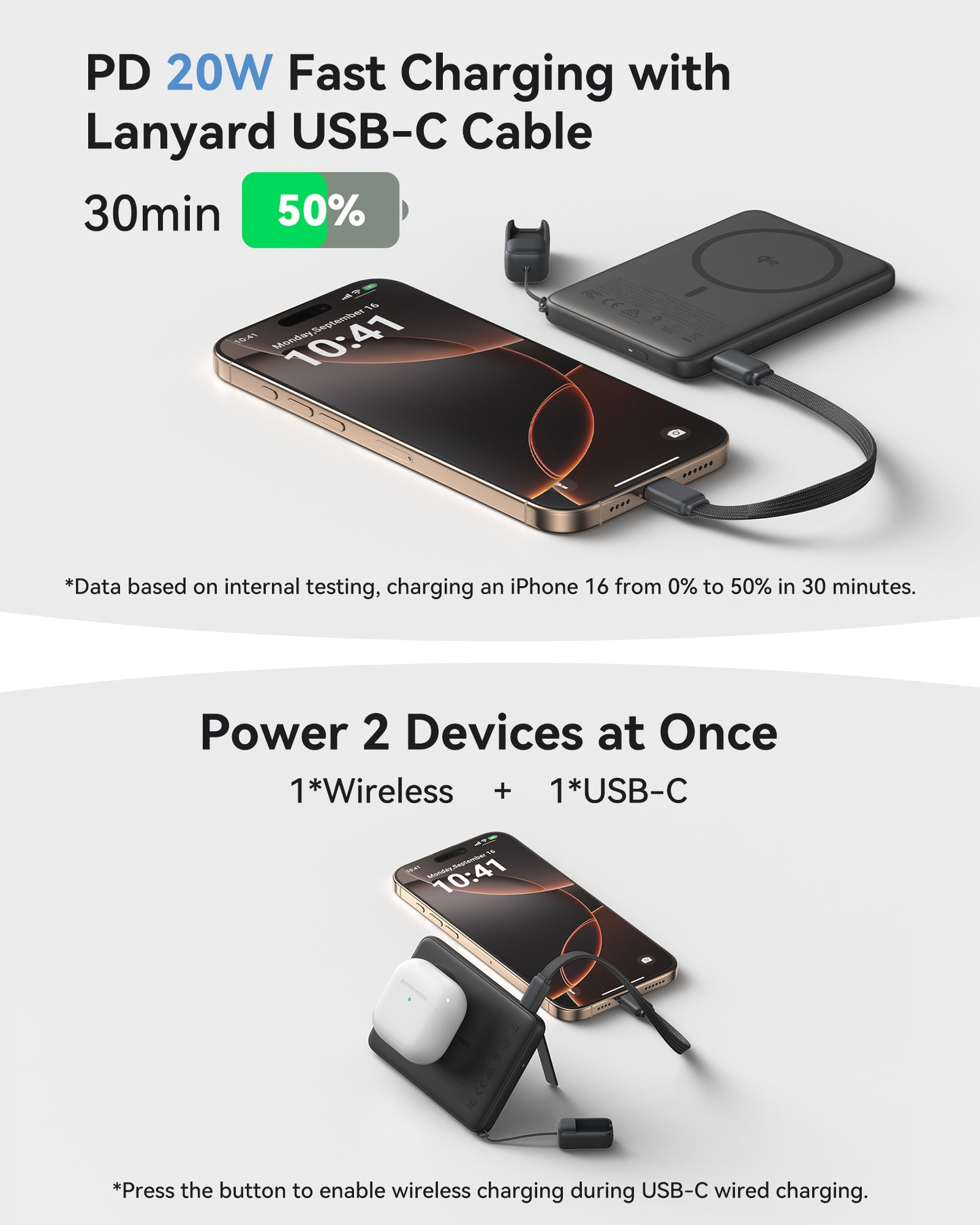 [New] Banco de energía INIU SnapGo P71-E1 Magsafe Qi2 de 15 W, el más delgado de 5000 mAh