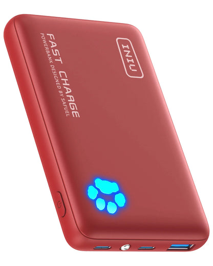 INIU Batterie externe Pawsible P41, charge rapide, 45 W, 10 000 mAh