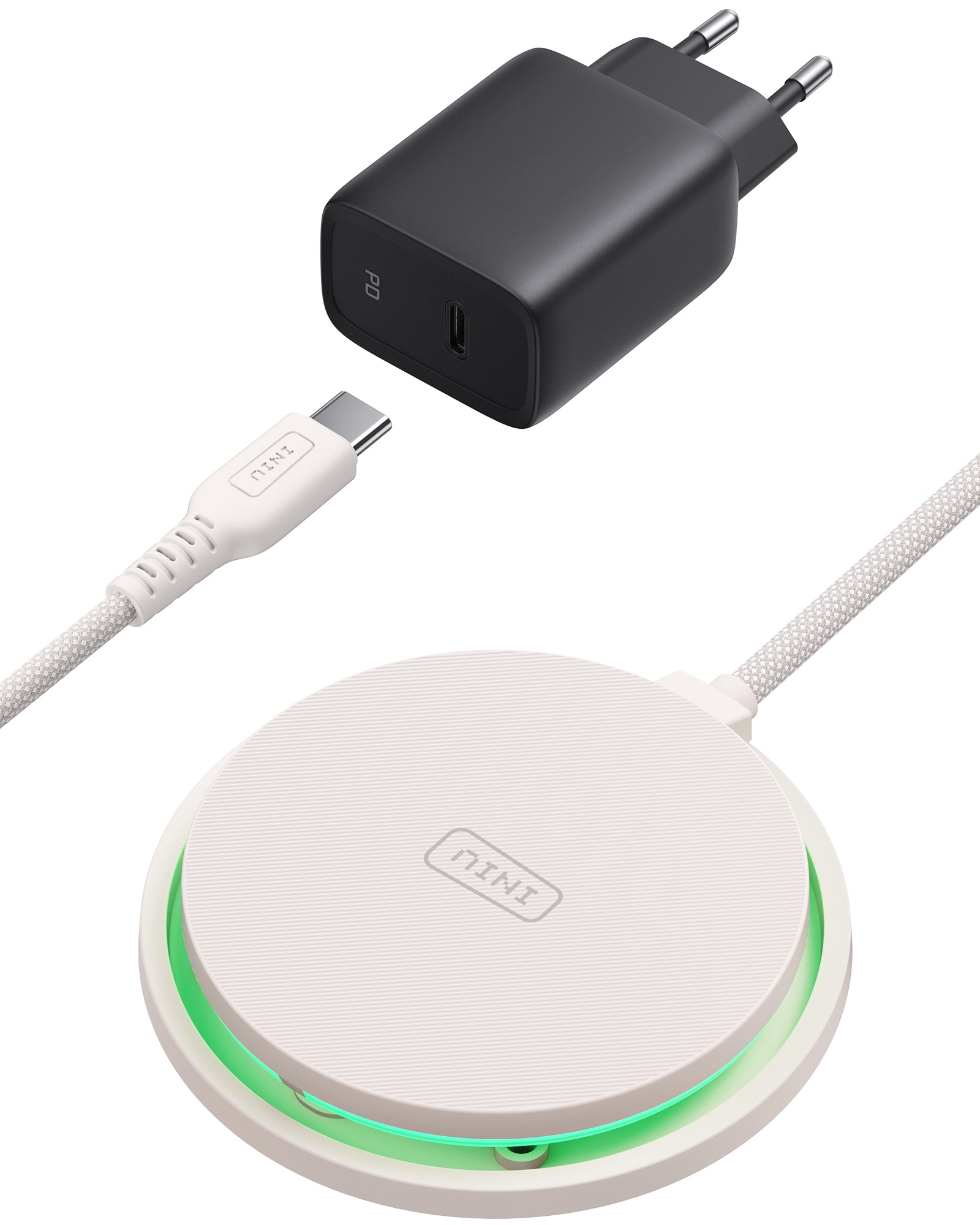 INIU W11-E1 Qi2 15W Magnetic LED Wireless Charger