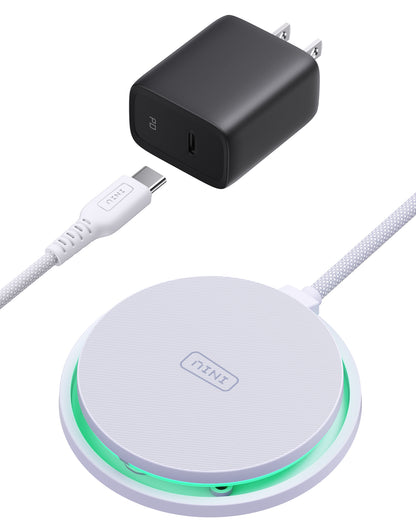 INIU W11-E1 Qi2 15W Magnetic LED Wireless Charger