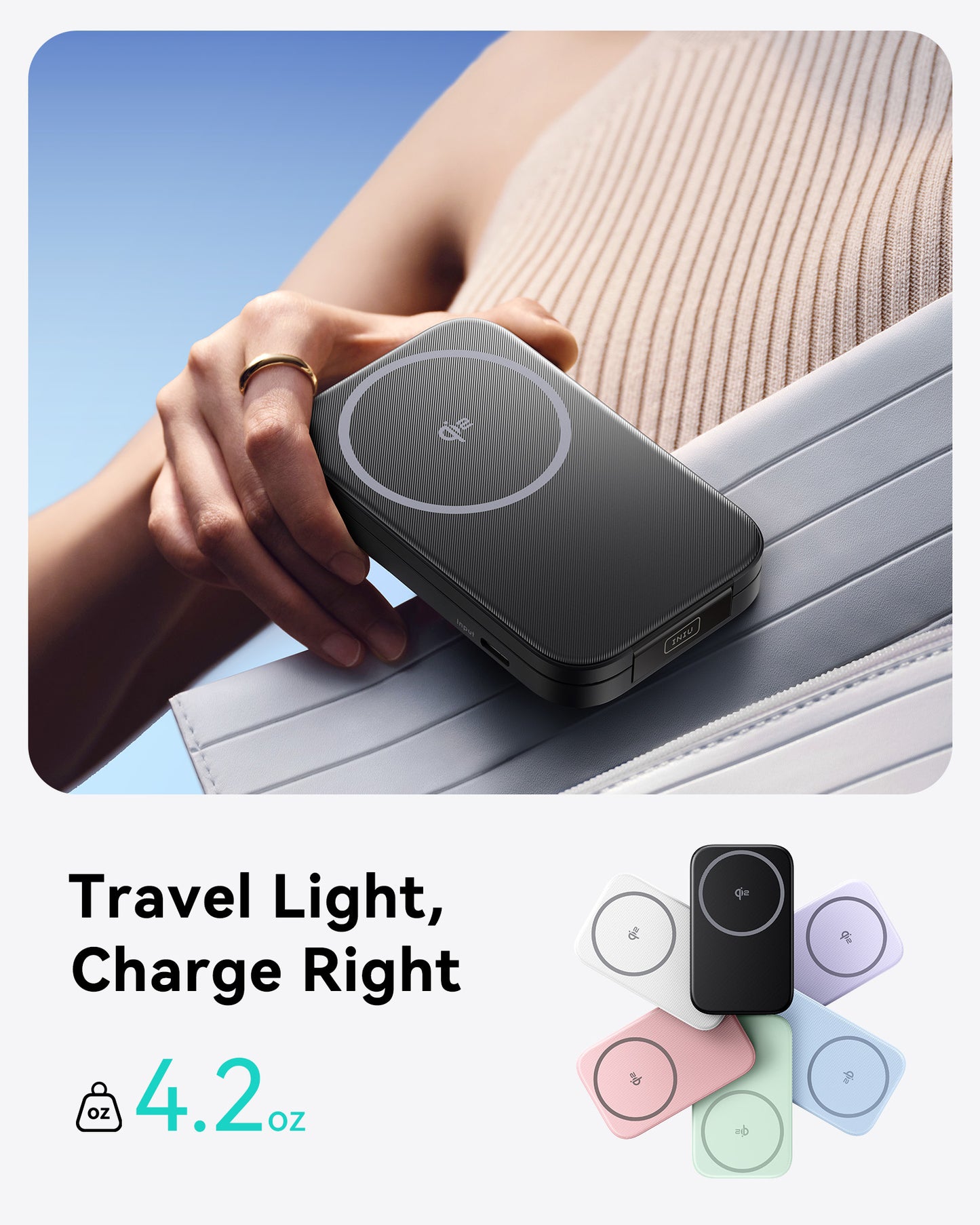 INIU SnapGo W31-E1 Qi2 15W 3 in 1 マグネット式折りたたみ式ワイヤレス充電器