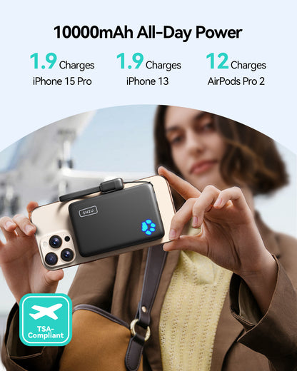INIU Pawsible P43-E1 Power Bank Qi2 15W 10,000mAh Magsafe