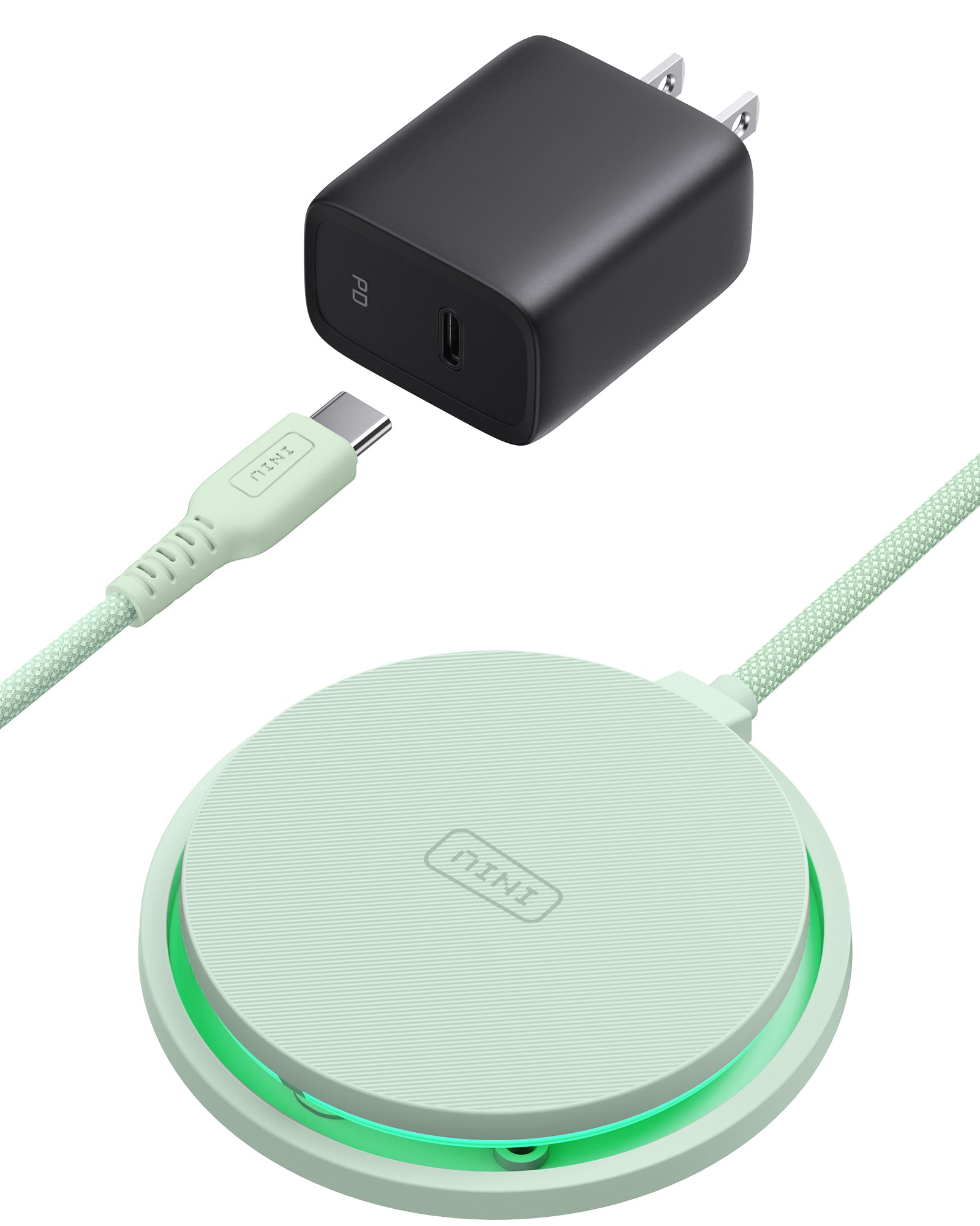 INIU W11-E1 Qi2 15W Magnetic LED Wireless Charger