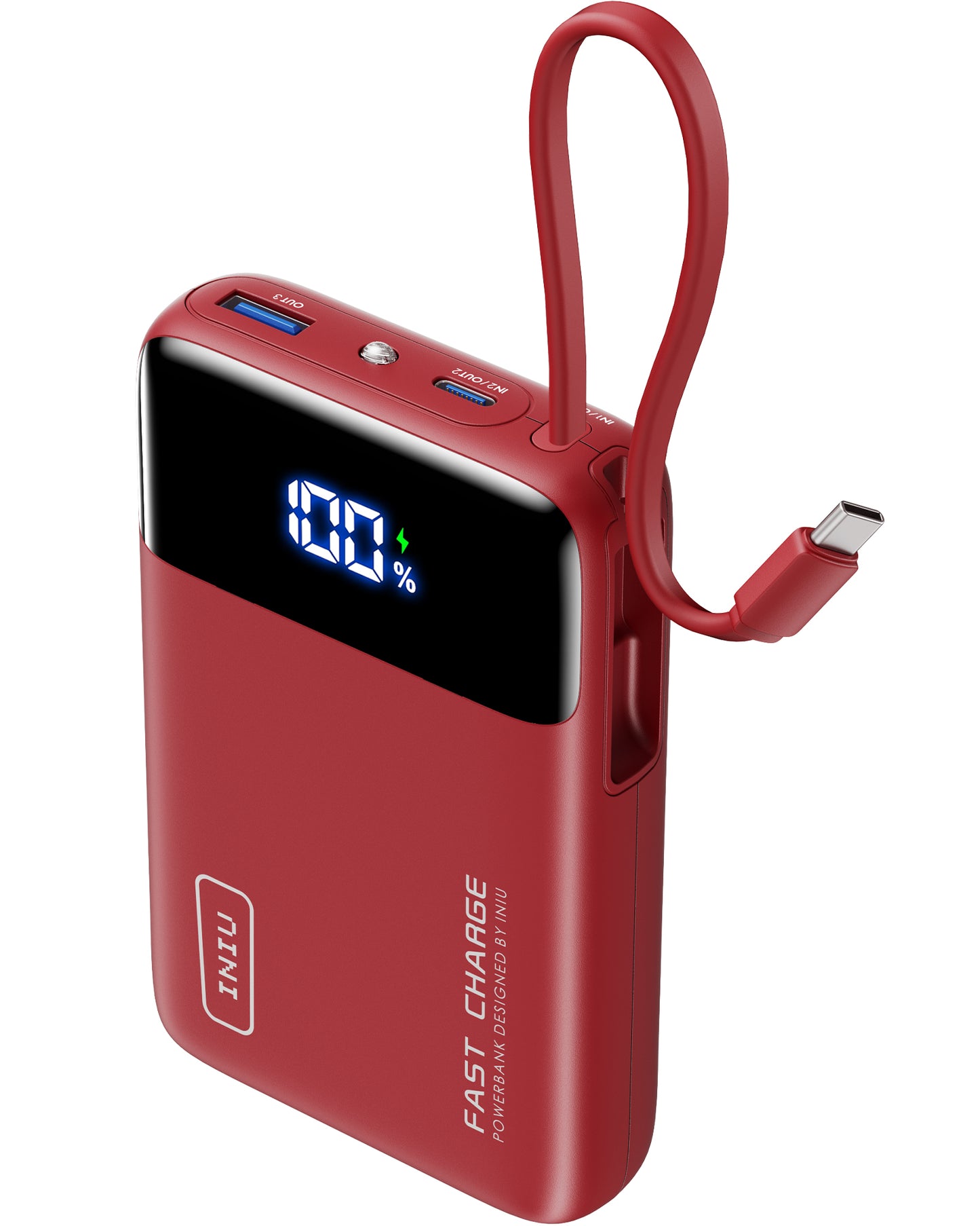 INIUキャリーP51L-E1 パワーバンク 22.5W 20000mAh