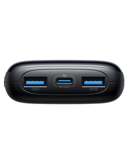 INIU B61 Power bank 10000mAh, 3-Port-Design