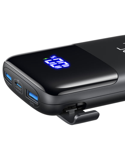 INIU B61 Power bank 10000mAh, 3-Port-Design