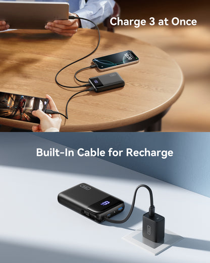 INIUキャリーP51L-E1 パワーバンク 22.5W 20000mAh