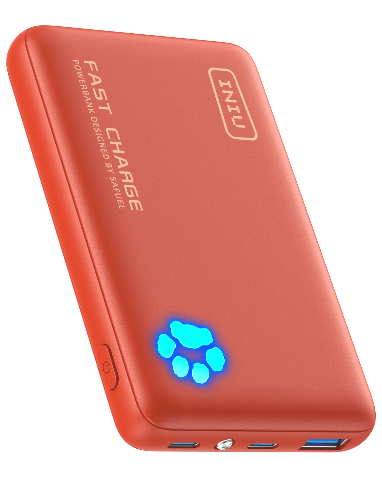 Batterie externe INIU Pawsible P41, charge rapide, 22, 5 W, 10 000 mAh