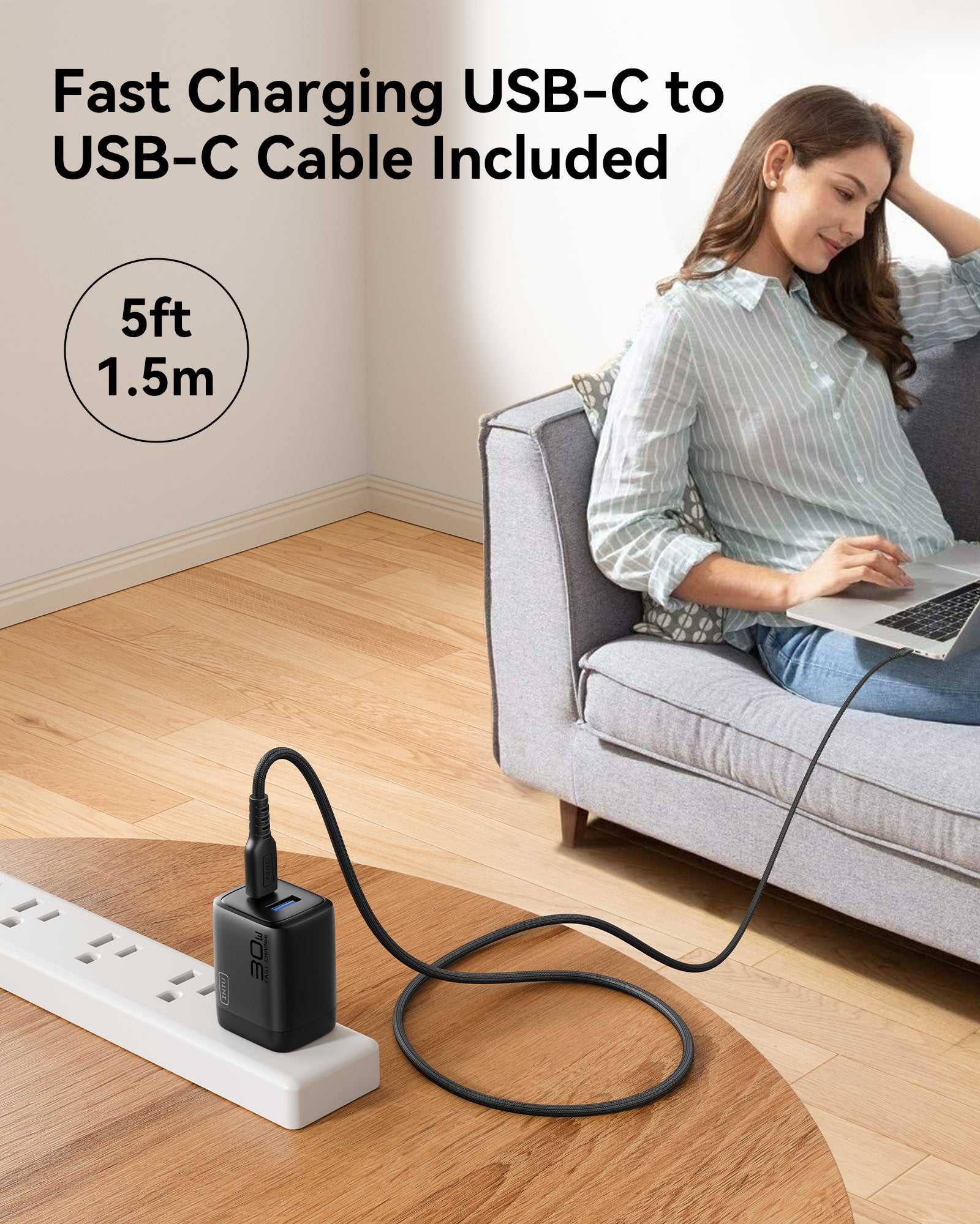 [New] INIU A12-E1 Dual Port Charger 30W