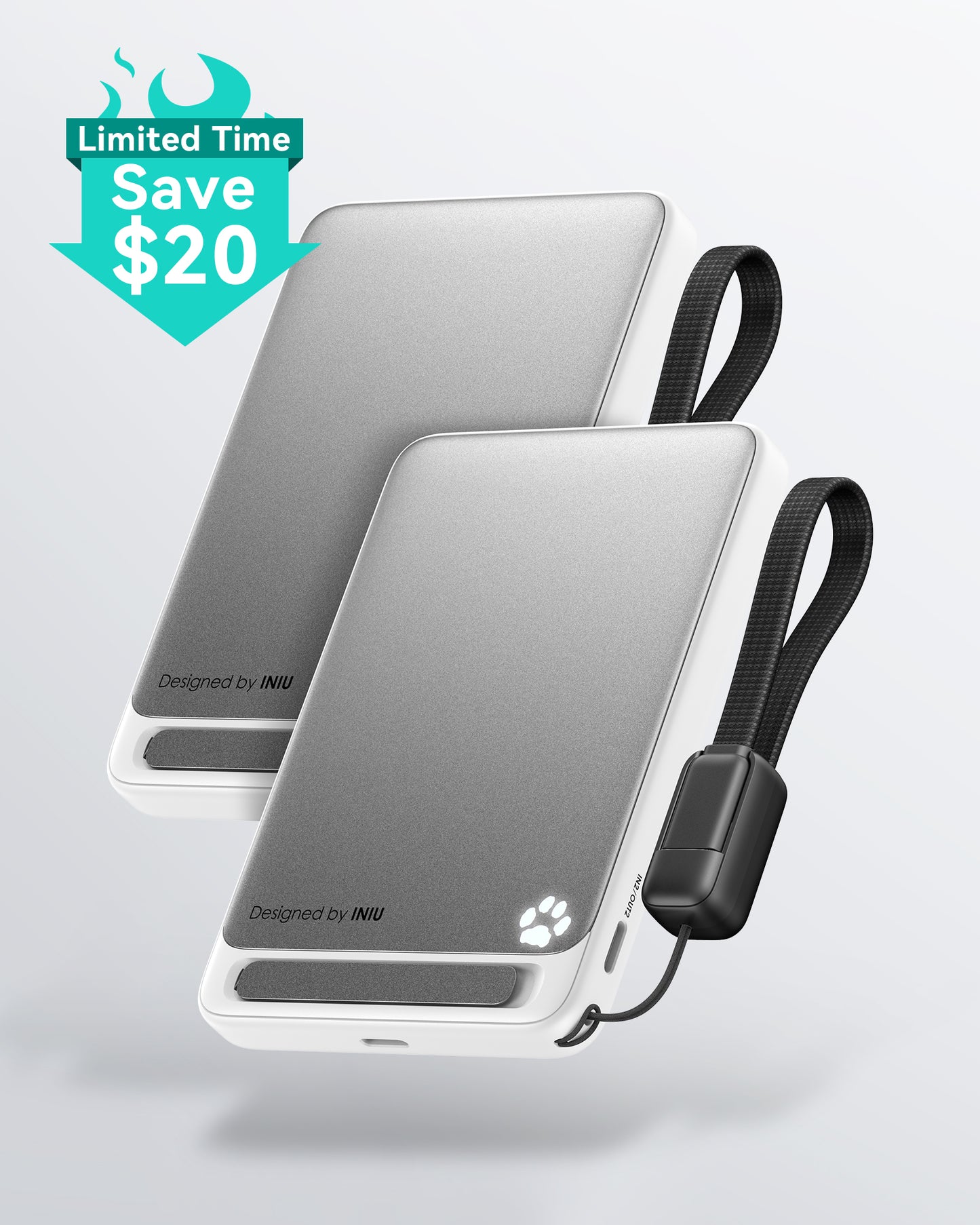 [New] Cargador inalámbrico INIU SnapGo P73-E1 Qi2 15W 10000mAh