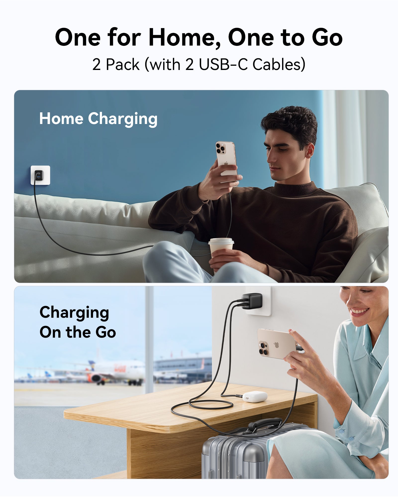 [New] INIU A12-E1 Dual Port Charger 30W