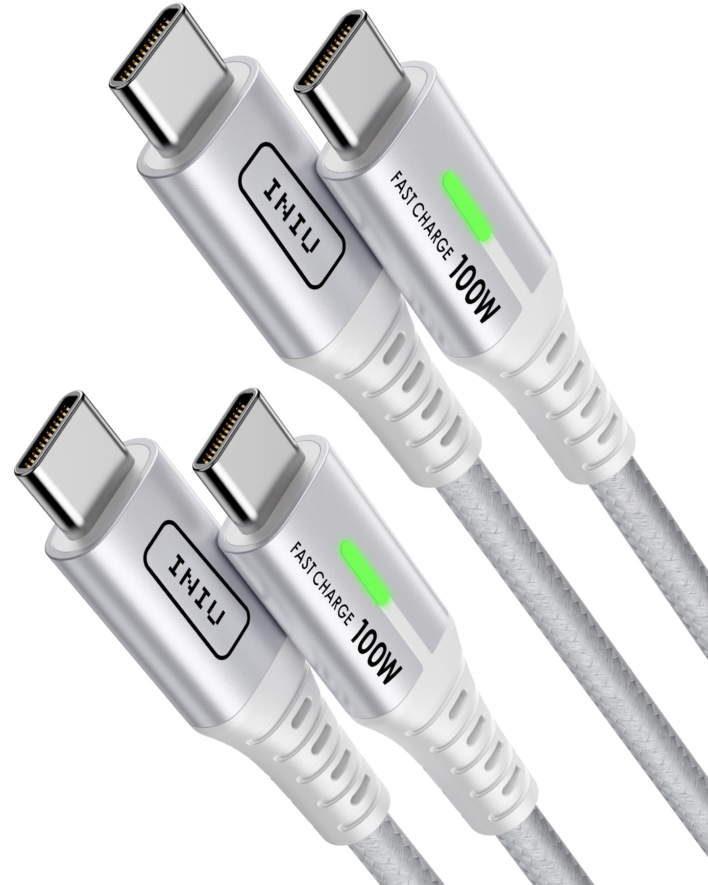 Cable USB C a C INIU D5CC blanco 100 W