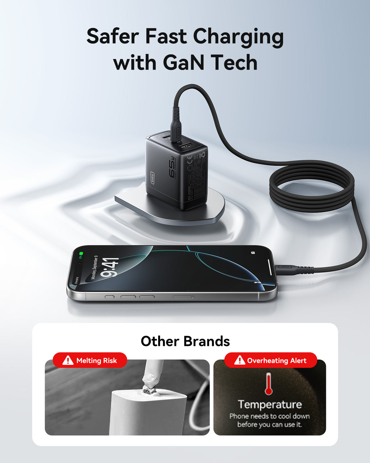 INIU クーガーA21 65W GaN充電器